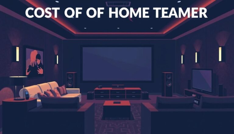 How Much Does a Home Theater Cost